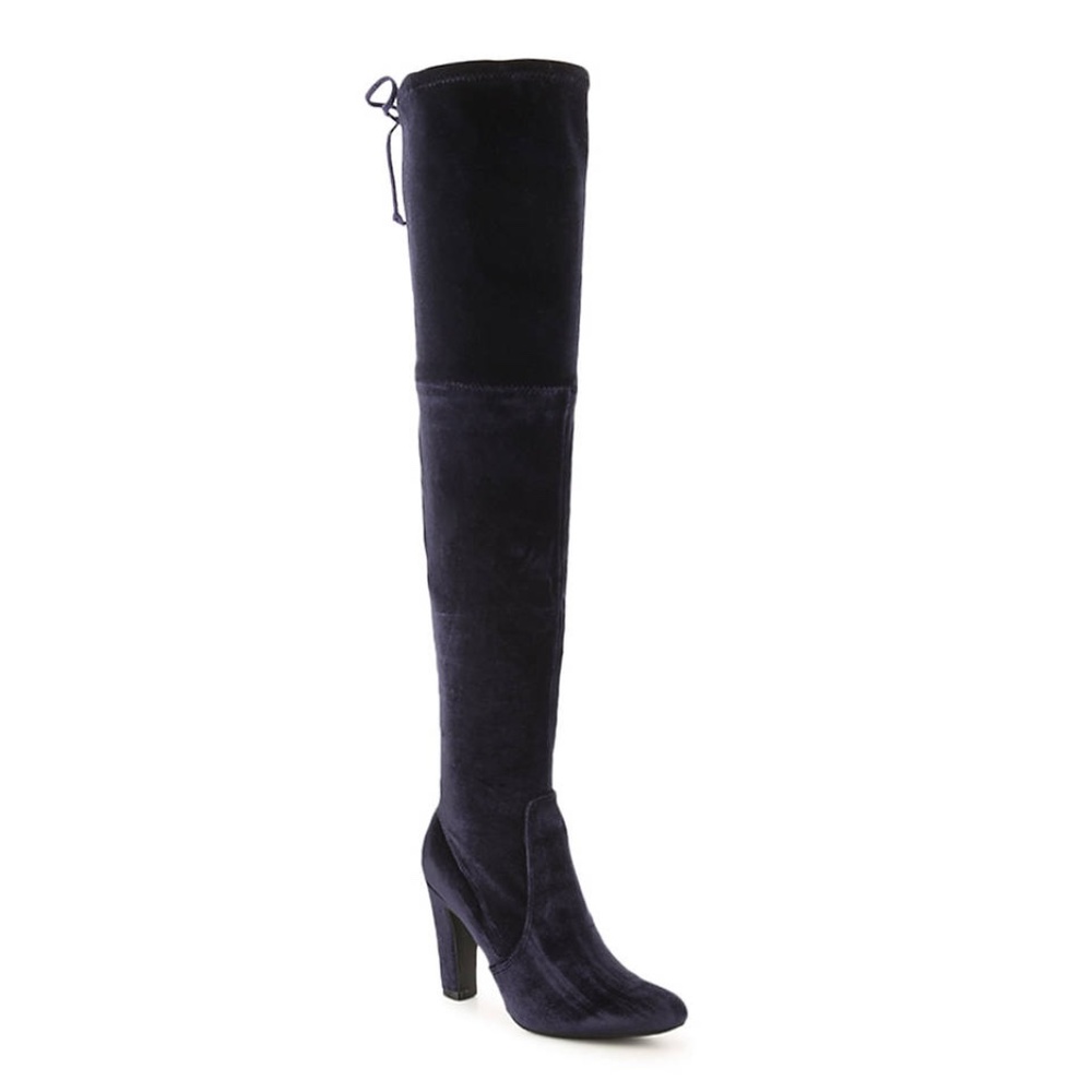 UNISA SARANAA TAUPE FABRIC OVER THE KNEE BOOT - 9M